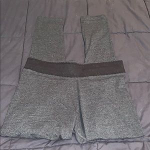 PINK gray yoga leggings